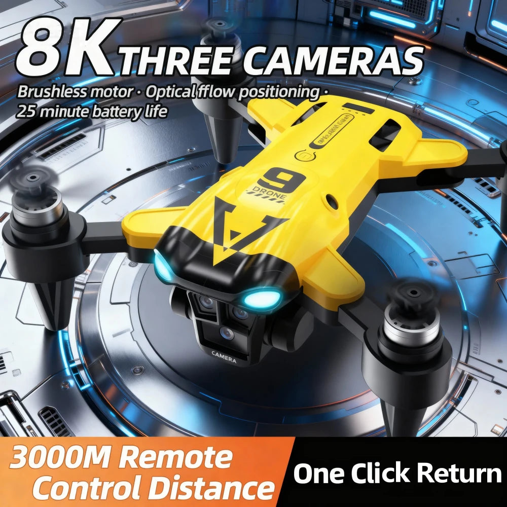 Foldable Dual Camera RC Drone
