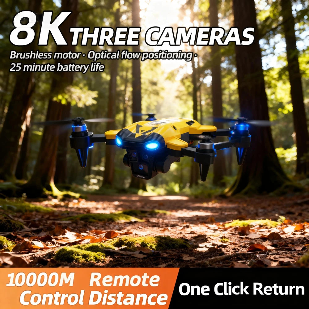 Foldable Dual Camera RC Drone