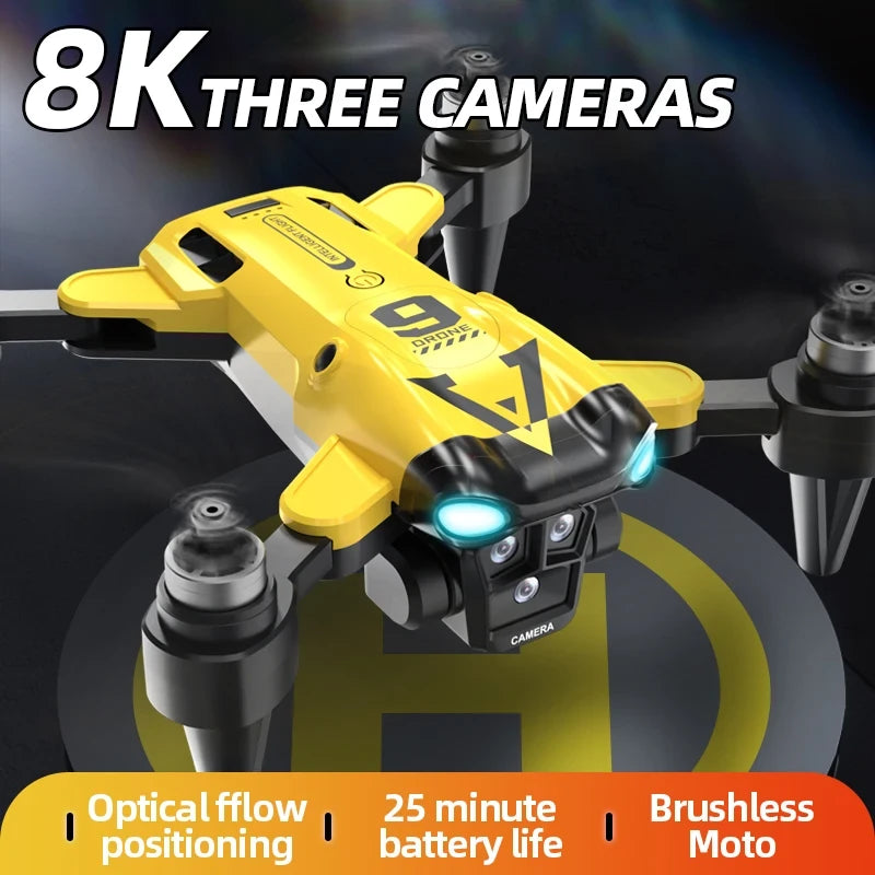 Foldable Dual Camera RC Drone