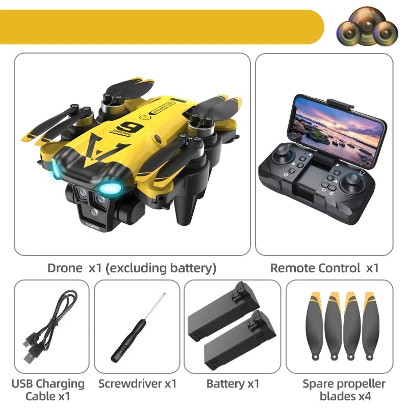 Foldable Dual Camera RC Drone