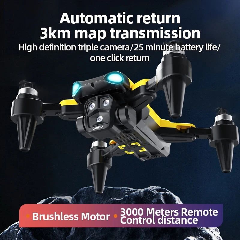 Foldable Dual Camera RC Drone