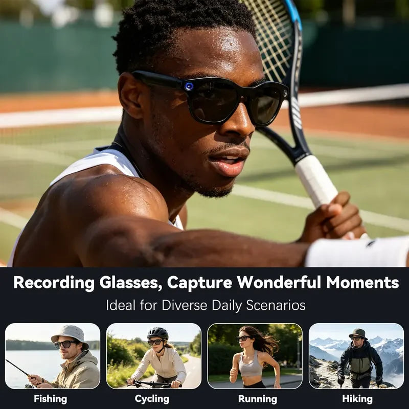 Smart AI Camera Glasses