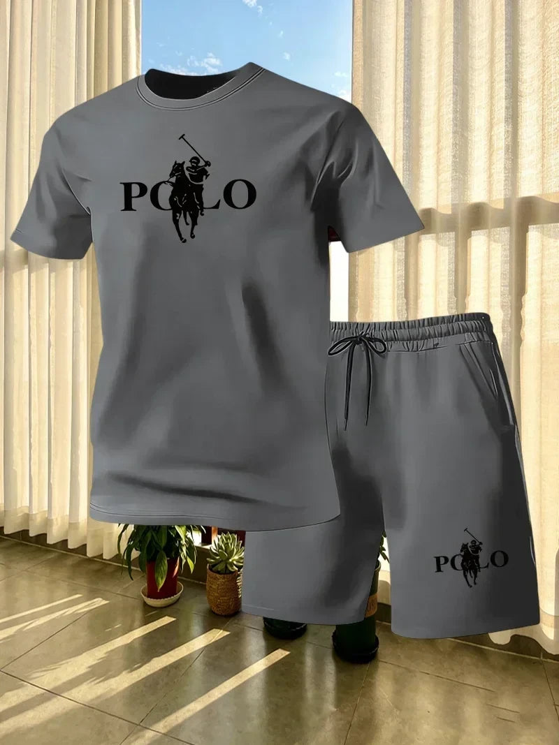 Casual Athletic Short Set