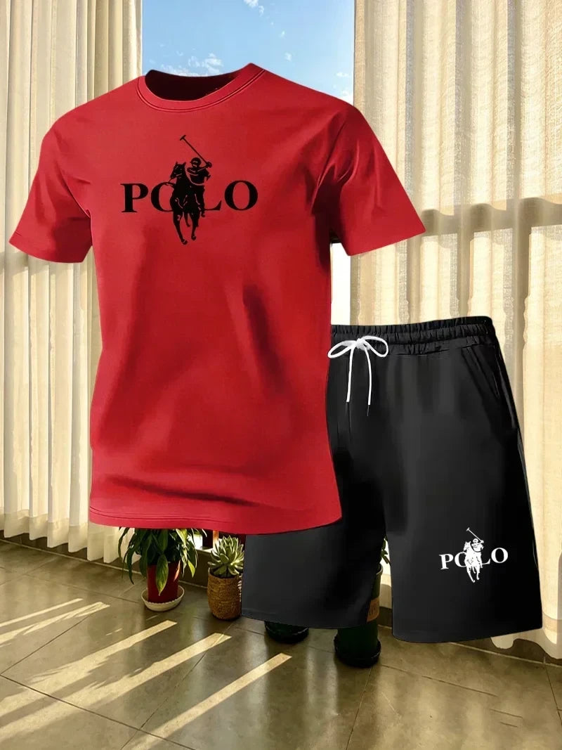 Casual Athletic Short Set