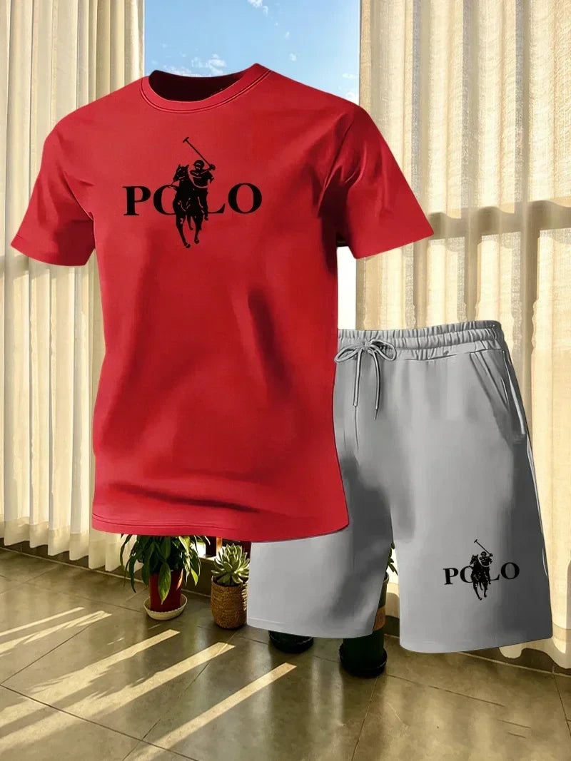 Casual Athletic Short Set
