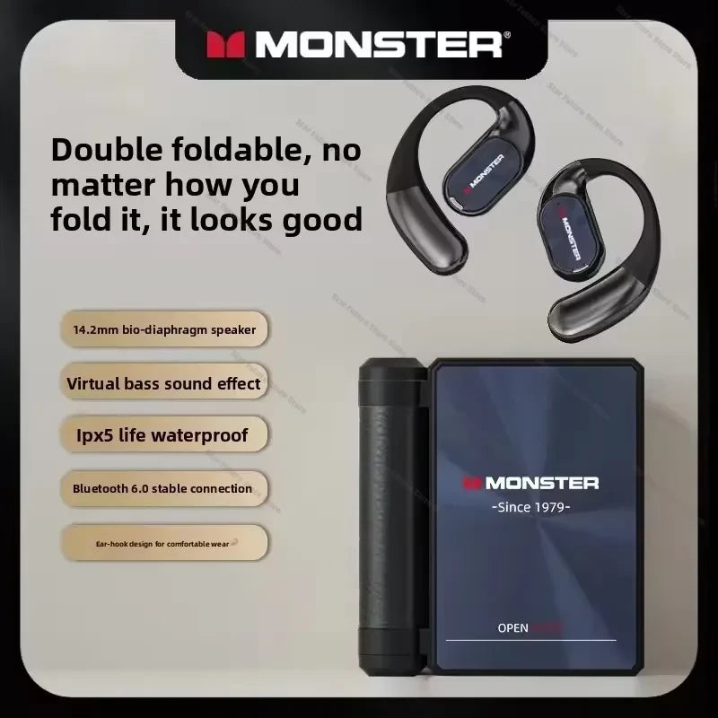 Monster Wireless Ear Hook Earphones