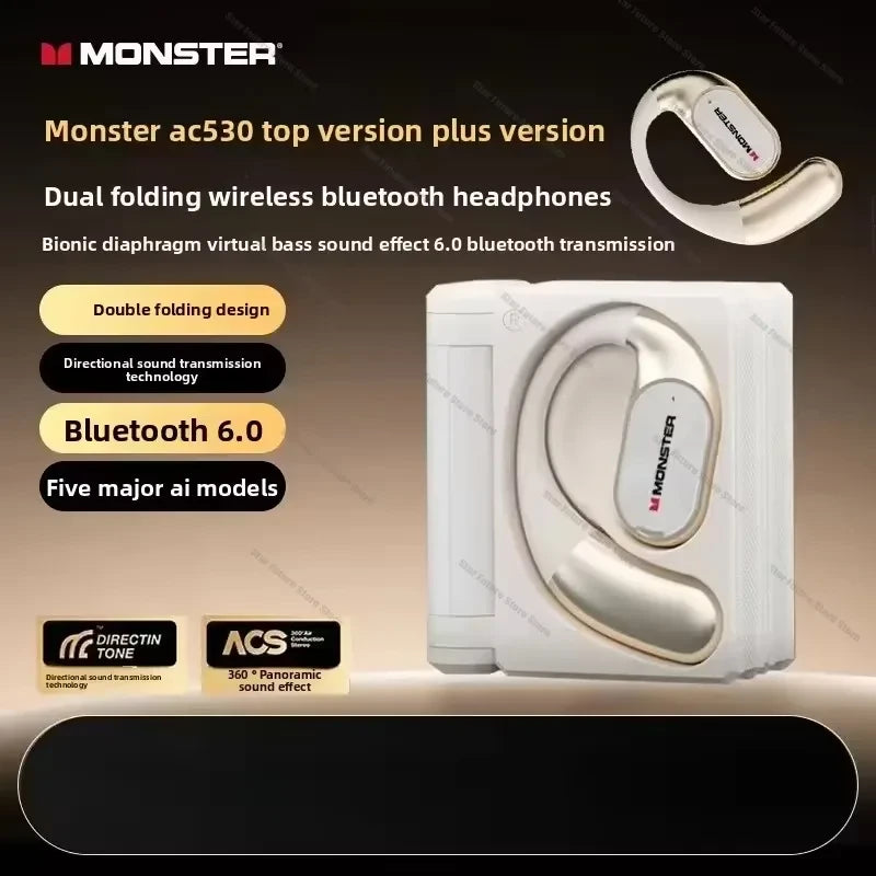 Monster Wireless Ear Hook Earphones