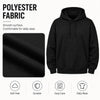 Lightweight Casual Black Pullover Hoodies