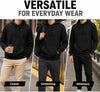 Lightweight Casual Black Pullover Hoodies