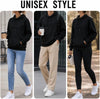 Lightweight Casual Black Pullover Hoodies