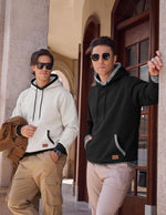 JMIERR Men Fleece Pullover Hoodie