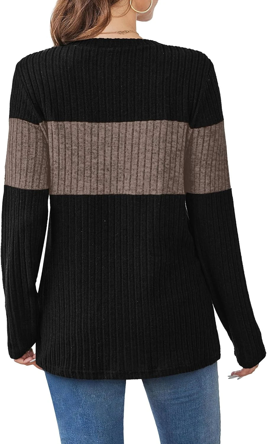 Wiholl Color Block Sweater