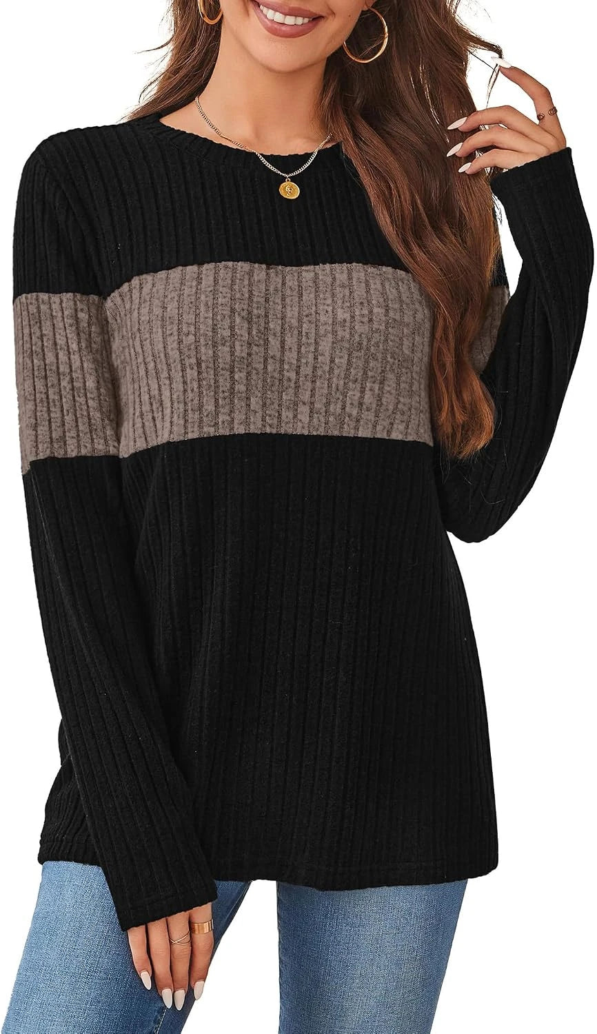 Wiholl Color Block Sweater
