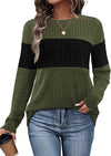 Wiholl Color Block Sweater