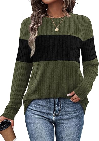 Wiholl Color Block Sweater