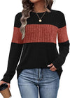Wiholl Color Block Sweater