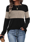 Wiholl Color Block Sweater