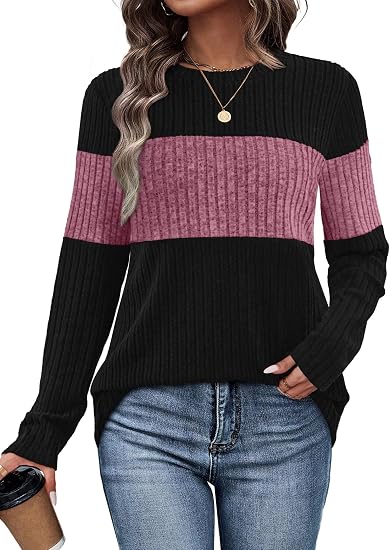 Wiholl Color Block Sweater