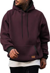 JMIERR Men Fleece Pullover Hoodie