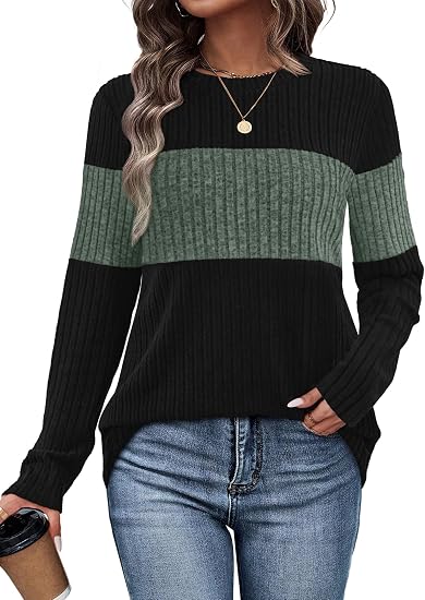 Wiholl Color Block Sweater