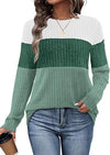 Wiholl Color Block Sweater