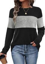 Wiholl Color Block Sweater