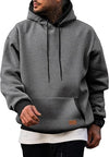 JMIERR Men Fleece Pullover Hoodie