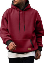 JMIERR Men Fleece Pullover Hoodie