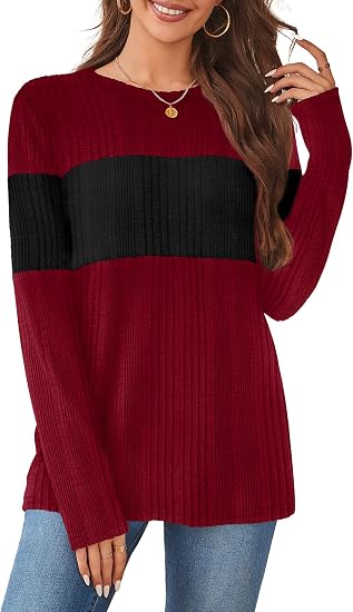 Wiholl Color Block Sweater
