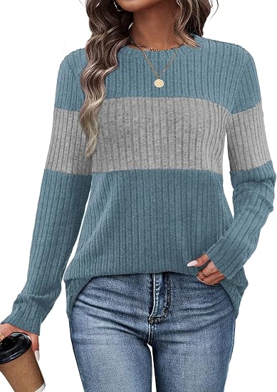 Wiholl Color Block Sweater