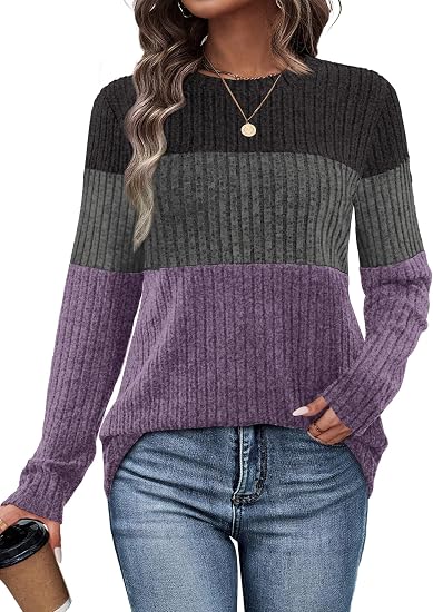 Wiholl Color Block Sweater