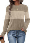 Wiholl Color Block Sweater