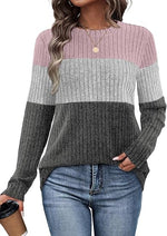 Wiholl Color Block Sweater